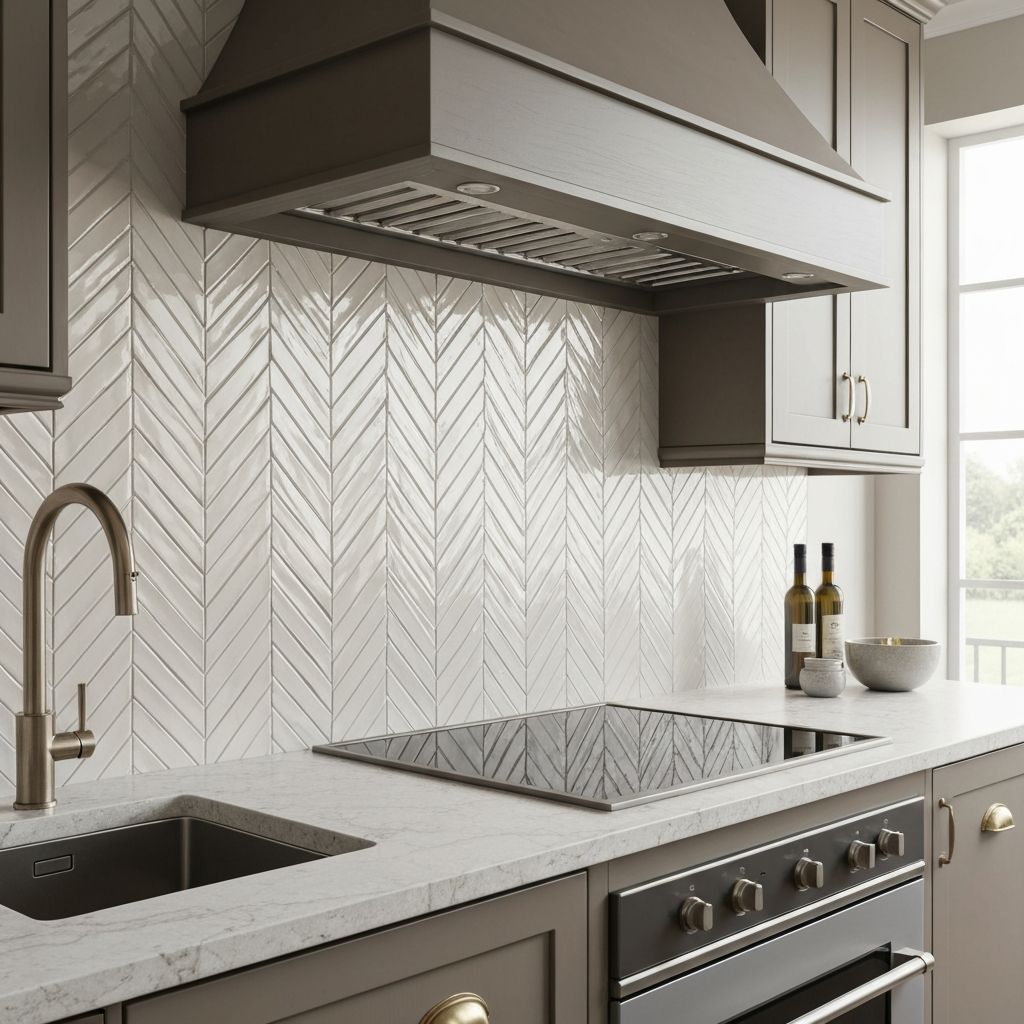 Expert tiling installation showing perfect joins and grout lines